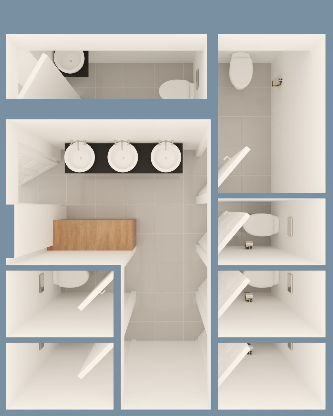 2D office layout design in Pakistan