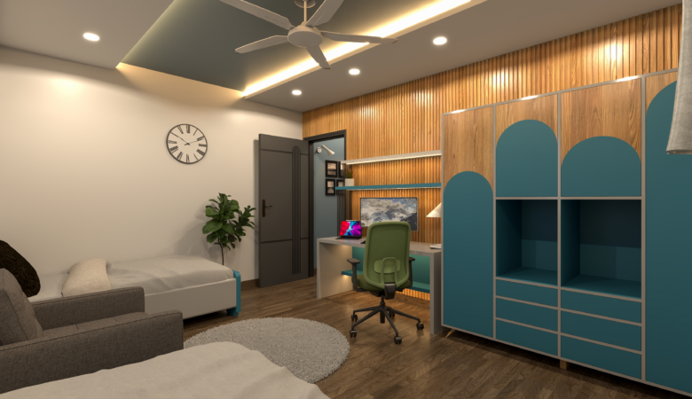 Elegant Modern Minimalist 2-Bedroom Apartment Design: Functional Layouts & Sophisticated Simplicity