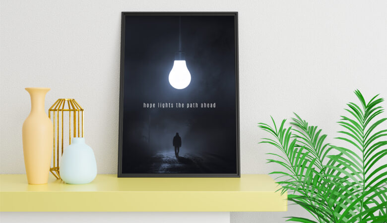 Luminary Echoes: A Glimpse of Celestial Dawn for Your Walls (12X16)