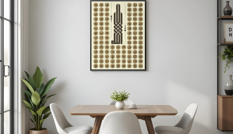 Premium Wall Art in Pakistan – 10 Powerful Reasons to Choose Asma E Noor Zauq-e-Zard (24X32)