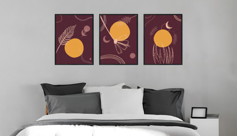 Transform Your Living Space with Premium Wall Art in Pakistan: The Obsidian Bloom 18×24 Masterpiece